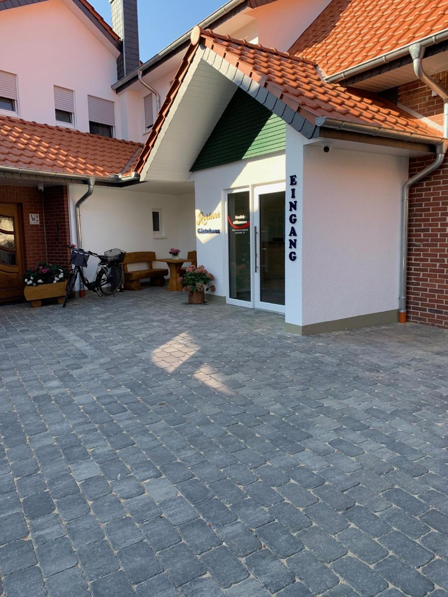 Gaestehaus Rothert Bramsche Exteriör bild